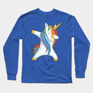 Dabbing Unicorn 2 Long Sleeve T-Shirt